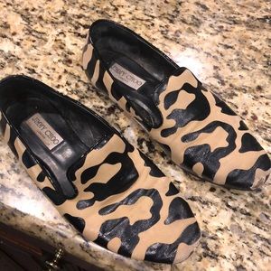 Jimmy Choo leopard flats - authentic well loved ❤️
